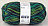 Super Soxx Color 100g Super Soxx 346 Chemical Elements: Fluorine, grün dégradé Streifen + anthrazit Punkte, 100g