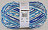 Mally Socks 19.12.23, helle blau+hellgrau+weiss Streifen, z.t. Tupfen, XMas 6-fach 150g, Lim.Edition